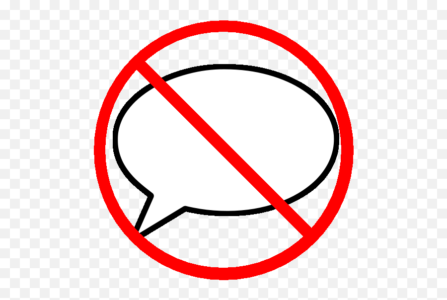 Stop Speech - No Dog Allowed Sign Emoji,Speech Png