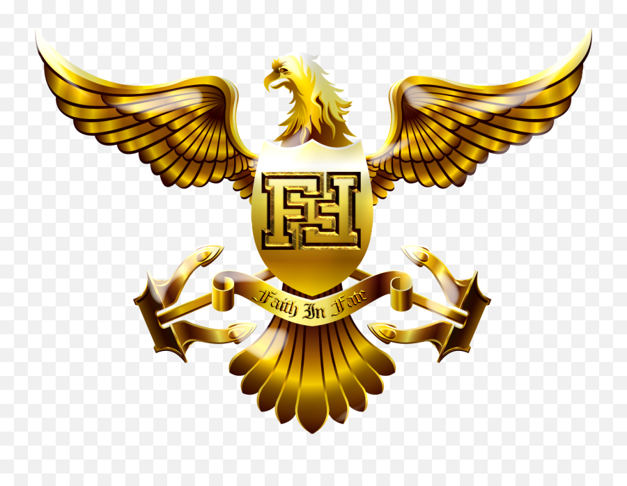 Gold Eagle Shield Png Transparent Png - Logo Transparent Golden Eagle Emoji,Gold Shield Png