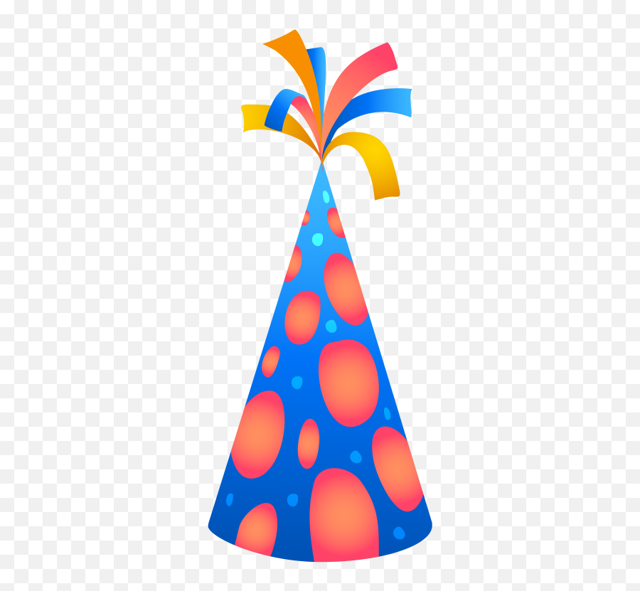 Birthday Cake Party Hat Greeting Note - Cono De Fiesta Dibujo Emoji,Transparent Birthday Hat