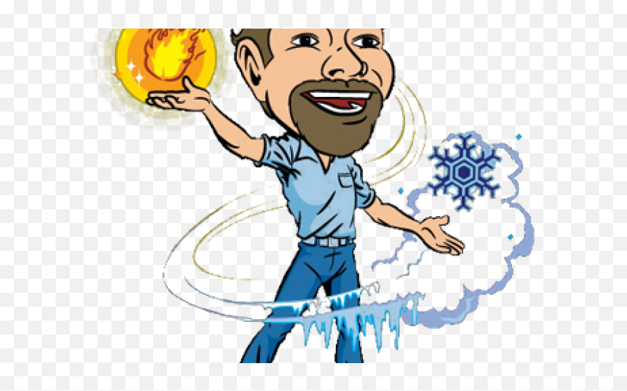 Air Conditioner Clipart Heat Air - Steveu0027s Ultimate Air Cartoon Heat And Air Emoji,Heat Clipart
