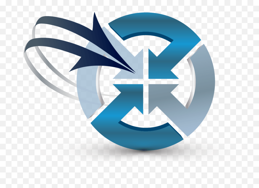 Online Arrows Logo Template - Online Arrow Png Emoji,Arrow Logos