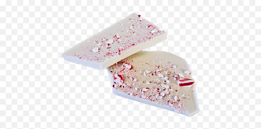 Peppermint Bark In White Chocolate - Cake Decorating Supply Emoji,Peppermint Candy Clipart