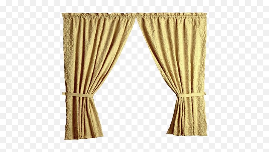 Download Hd Golden Curtains - Golden Curtain Transparent Emoji,Transparent Curtains
