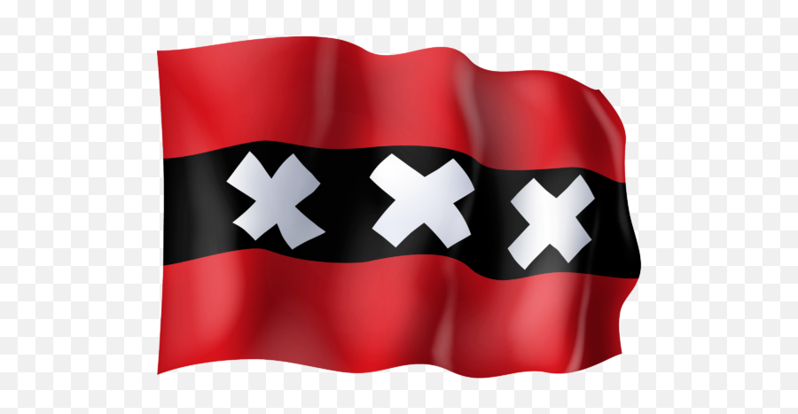 Waving Flag Of Amsterdam Emoji,Puerto Rico Flag Clipart