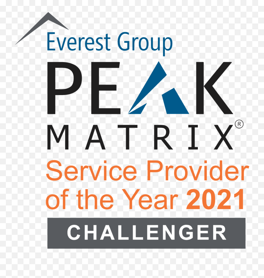 Everest Group Peak Matrix Service Provider Of The Year Awards Emoji,The Matrix Logo