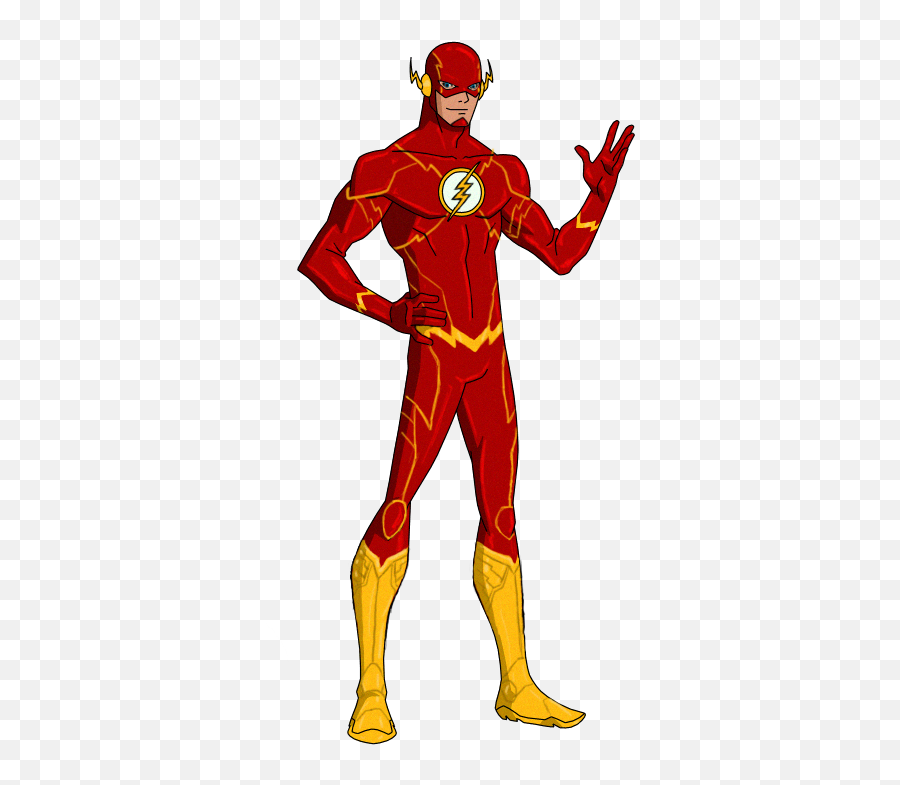 Flash Barry Allen Young Justice - Flash Marvel Emoji,Superhero Logo