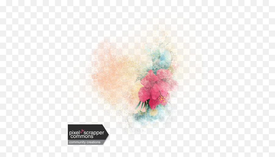 Mixed Media Play - Floral Pattern Transfer 3 Transparent Stain Emoji,Floral Pattern Png