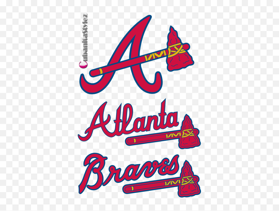 Atlanta Braves Logos - Logo Bravos De Atlanta Vector Emoji,Atlanta Braves Logo