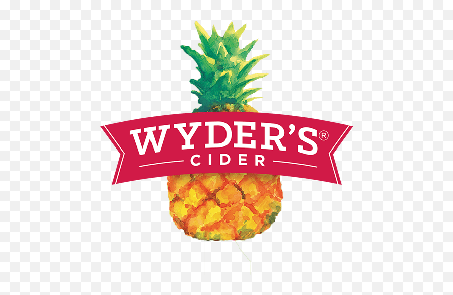 Wyderu0027s Prickley Pineapple - Crescent Crown Wyders Pear Cider Logo Emoji,Pineapple Logo