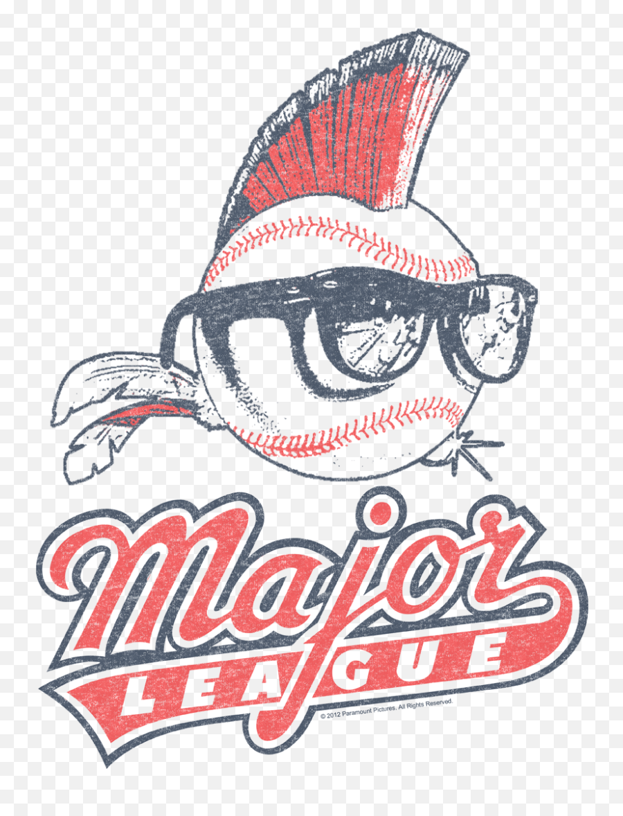 Major League - Major League Movie Emoji,Vintage Logo
