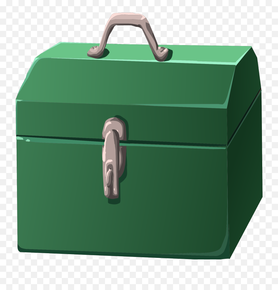 Green Toolbox Svg Vector Green Toolbox Clip Art - Svg Clipart Tool Box Clipart Emoji,Toolbox Clipart