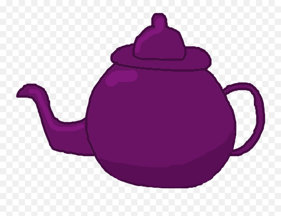 Purple Clipart Teapot Purple Teapot Transparent Free For - Lid Emoji,Teapot Clipart