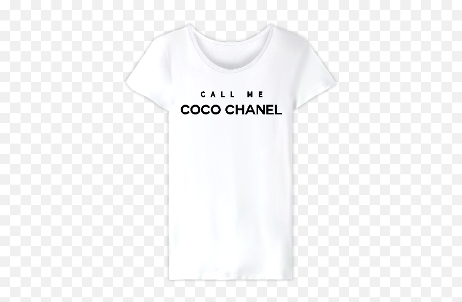 Call Me Coco Chanel - T Shirt Coco Chanel Femme Emoji,Chanel Logo T Shirts