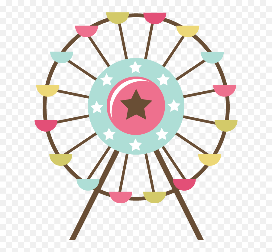 Pin - Cute Ferris Wheel Png Emoji,Park Clipart