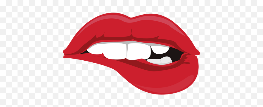 Transparent Png Svg Vector File - Lip Biting Png Emoji,Lips Transparent