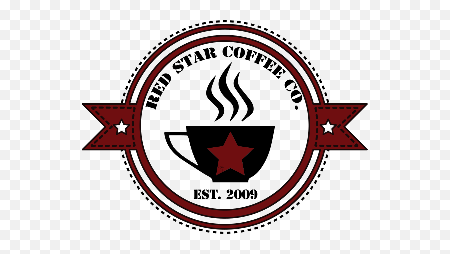 Red Star Coffee By Cameron Reagan On Dribbble - University Of Balochistan Logo Emoji,Red Star Logo