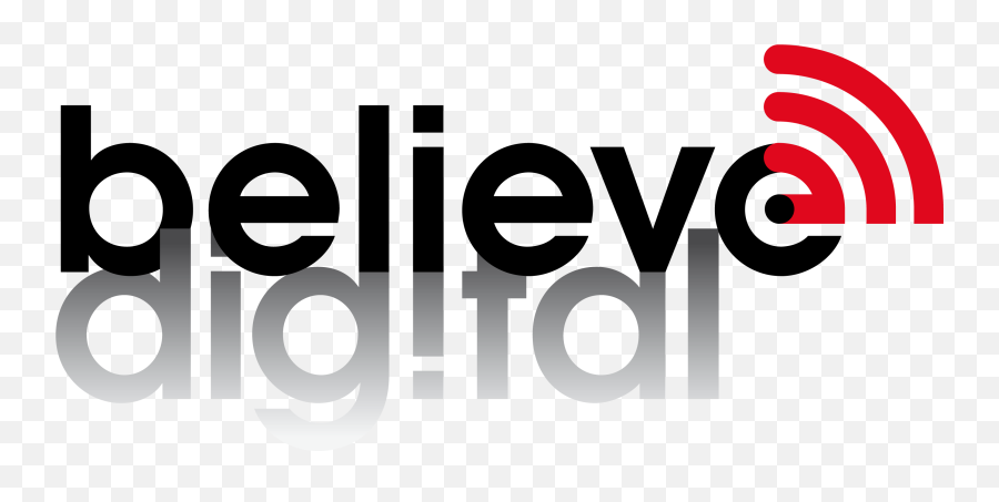 Download Hd Believe Digital 1 Clear - Believe Digital Emoji,Believe Logo
