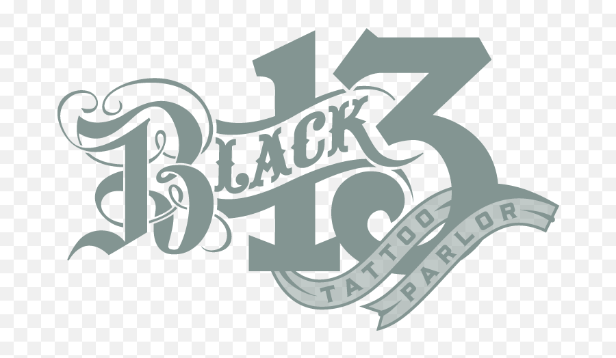 Black 13 Tattoo Parlor - Nashville Tn Black 13 Emoji,Friday The 13th Logo Png