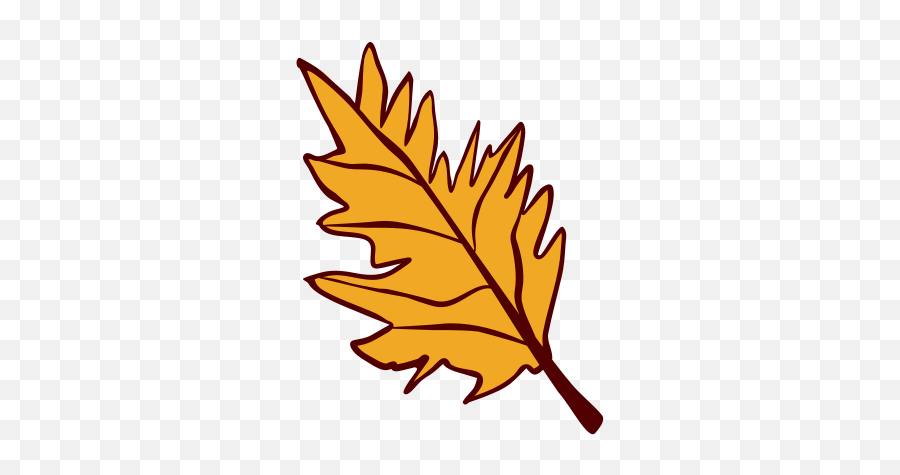 Leaf Autumn Fall Nature Tree Outline Icon - Free Download Hojas Icono Marrones Png Emoji,Tree Outline Png