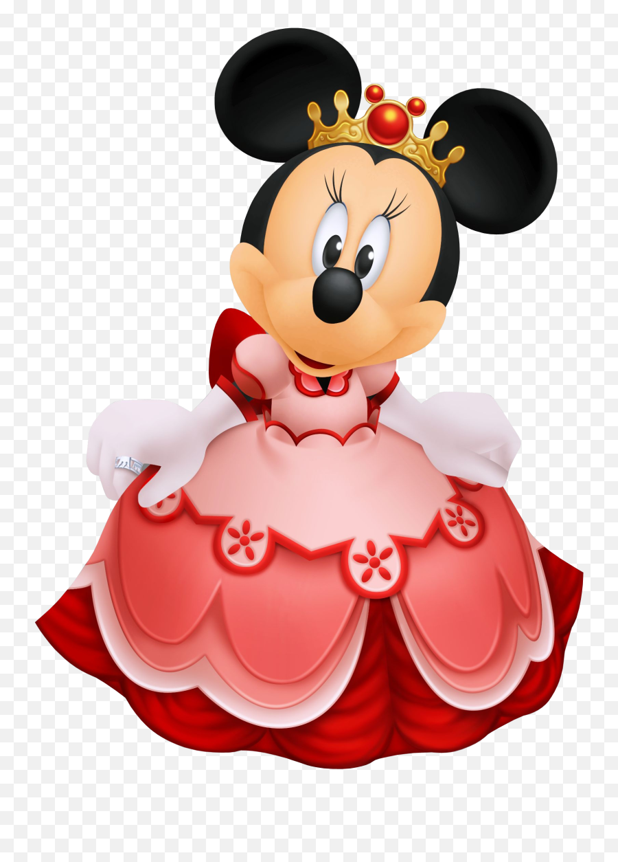 Queen Minnie - Kingdom Hearts Insider Queen Minnie Mouse Emoji,Kingdom Hearts Crown Png