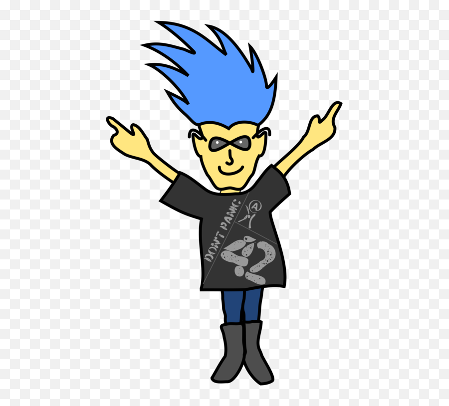 Punk Rock Png Emoji,Cartoon Rock Png