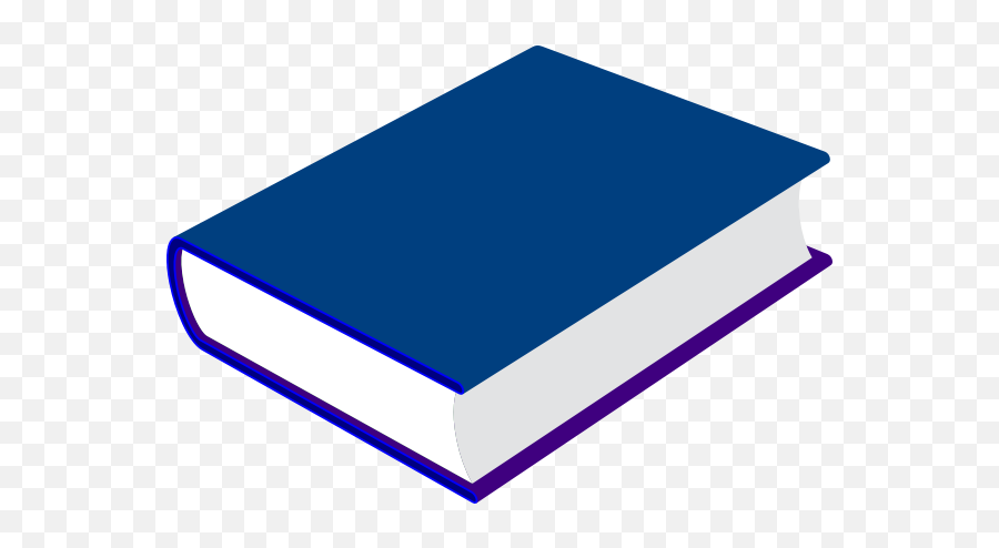 Blue Book Clipart - Clip Art Bay Desenho De Livro Azul Emoji,Books Clipart