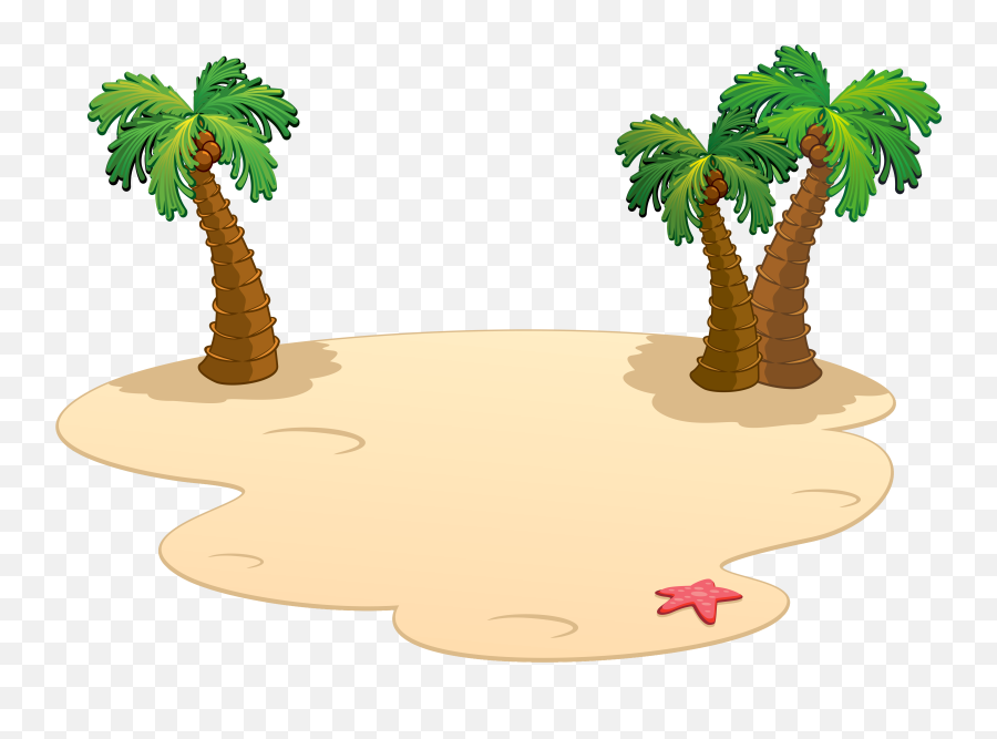 Beach Png - Beach Cartoon No Background Emoji,Beach Png