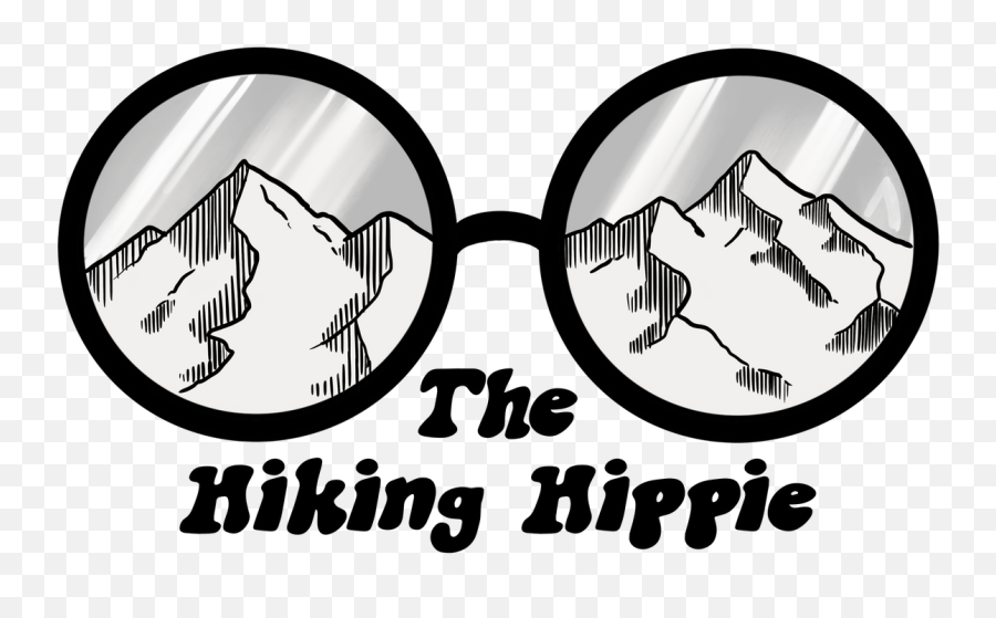The Hiking Hippie Hiking Camping Adventure Outdoors Emoji,Hippie Logo