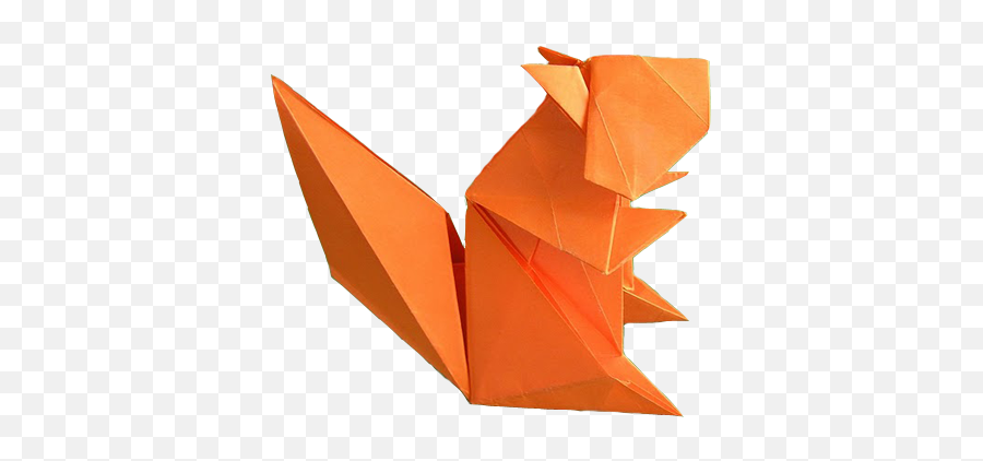 Download Origami Squirrel Png Image For Free Emoji,Folded Paper Png