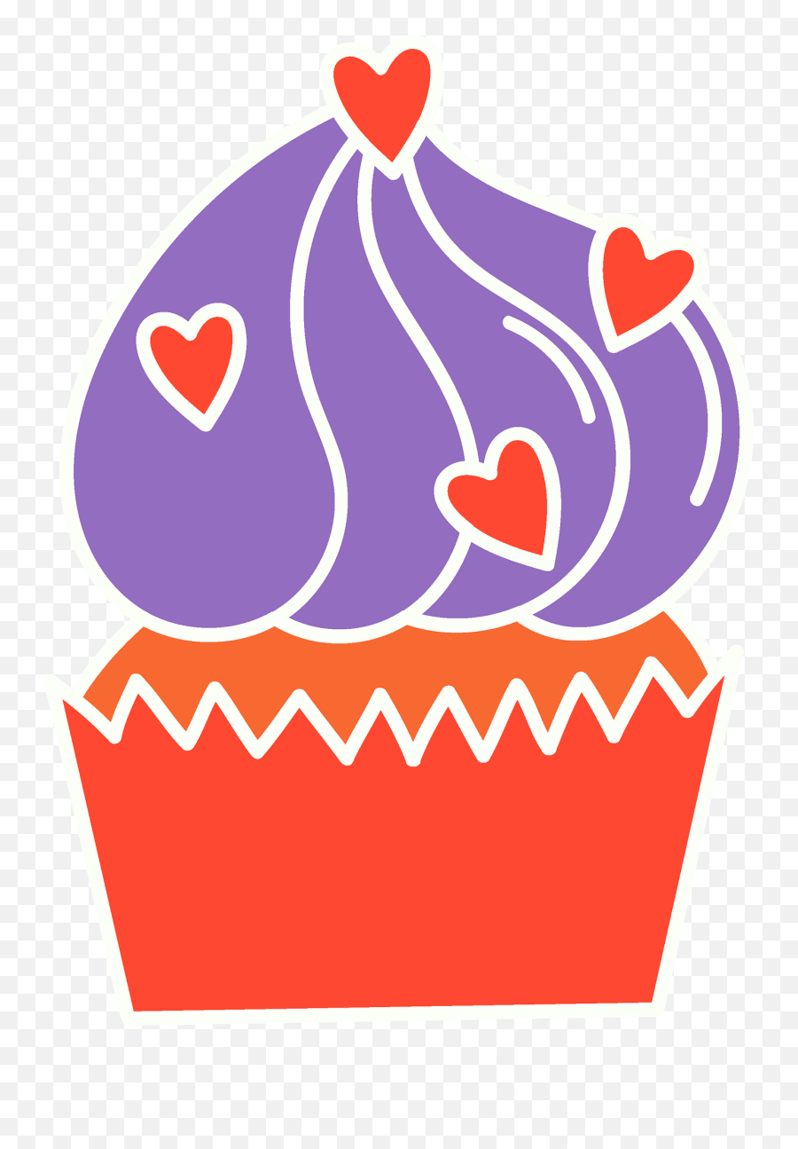 Cupcake Clipart Free Download Transparent Png Creazilla - Baking Cup Emoji,Cupcake Clipart