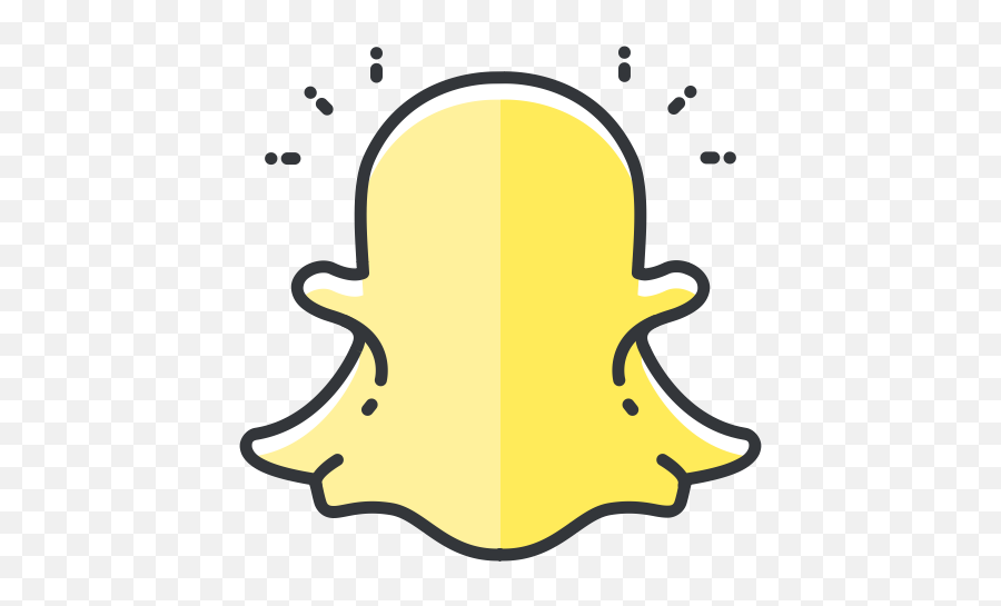 Communication Media Network Snapchat - Snapchat Png Emoji,Cute Snapchat Logo