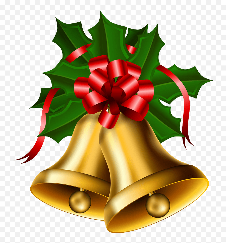 Christmas Bells Clipart 5 - Clipart World Vector Campanas Navidad Emoji,Christmas Bells Clipart