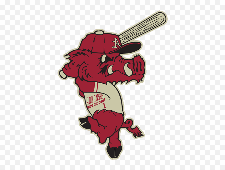 Arkansas Razorbacks Baseball Logo - Arkansas Razorback Baseball Clip Art Emoji,Arkansas Logo