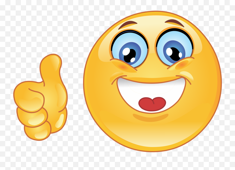 Thumb Up Emoji Decal - Emoticon,Thumbs Up Emoji Png