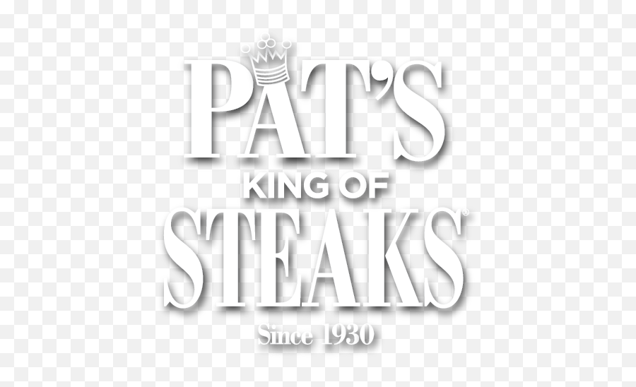Pats King Of Steaks Since 1930 Emoji,Pats Logo