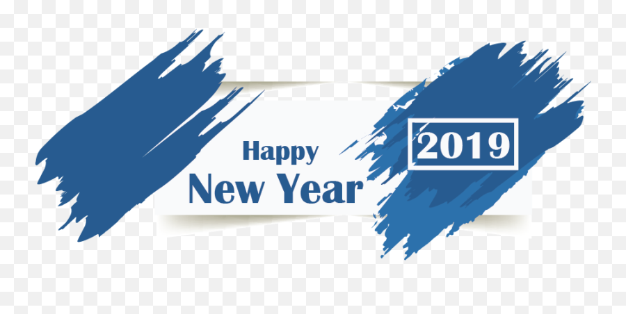 Banner Happy New Year 2019 Picture Png - Language Emoji,Happy New Year 2019 Png