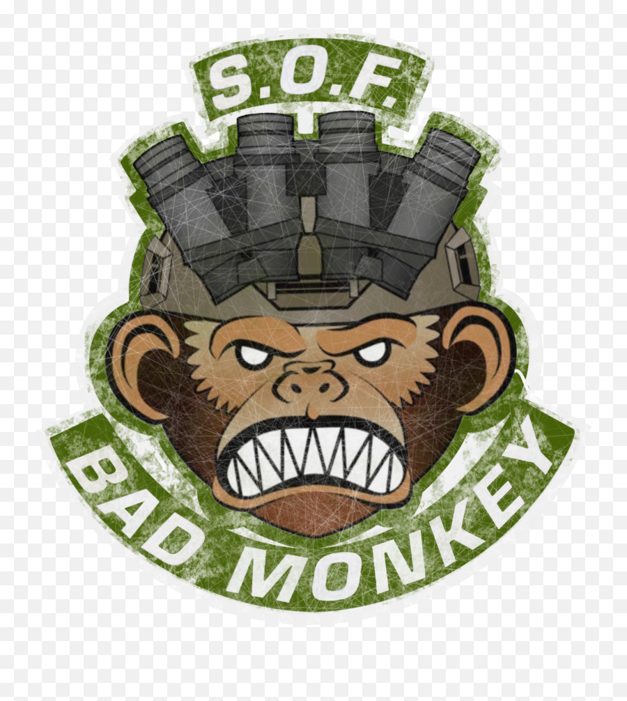 Sofbadmonkey Emoji,Gas Monkeys Logo