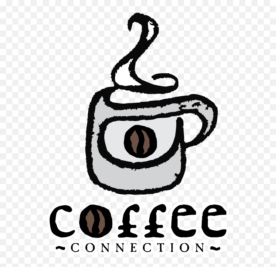 Coffee - Dot Emoji,Connection Logo