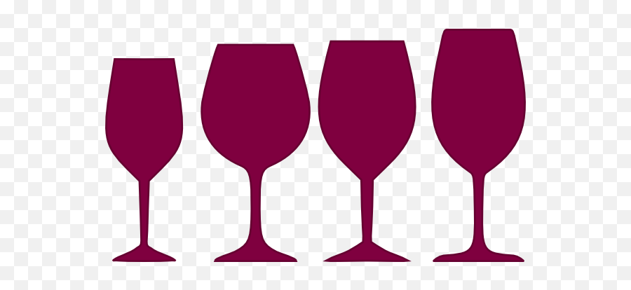 Burgundy Wine Glasses Clip Art At Clker - Burgundy Wine Glass Clip Art Emoji,Wine Glass Clipart