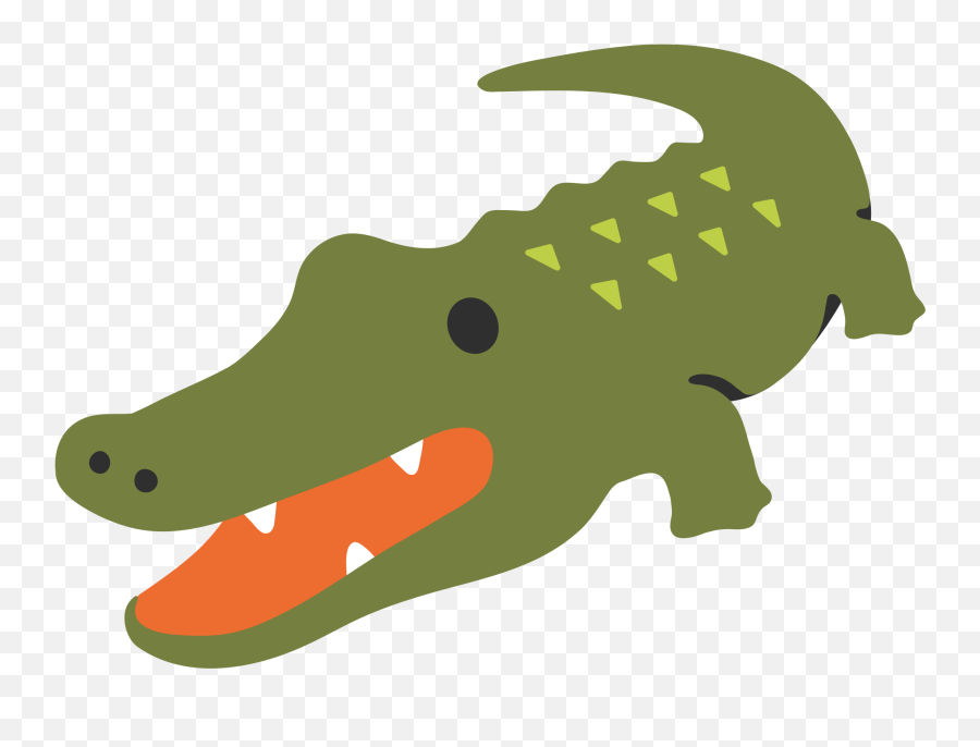 Alligator Clipart Emoji - Crocodile Emoji,Alligator Clipart