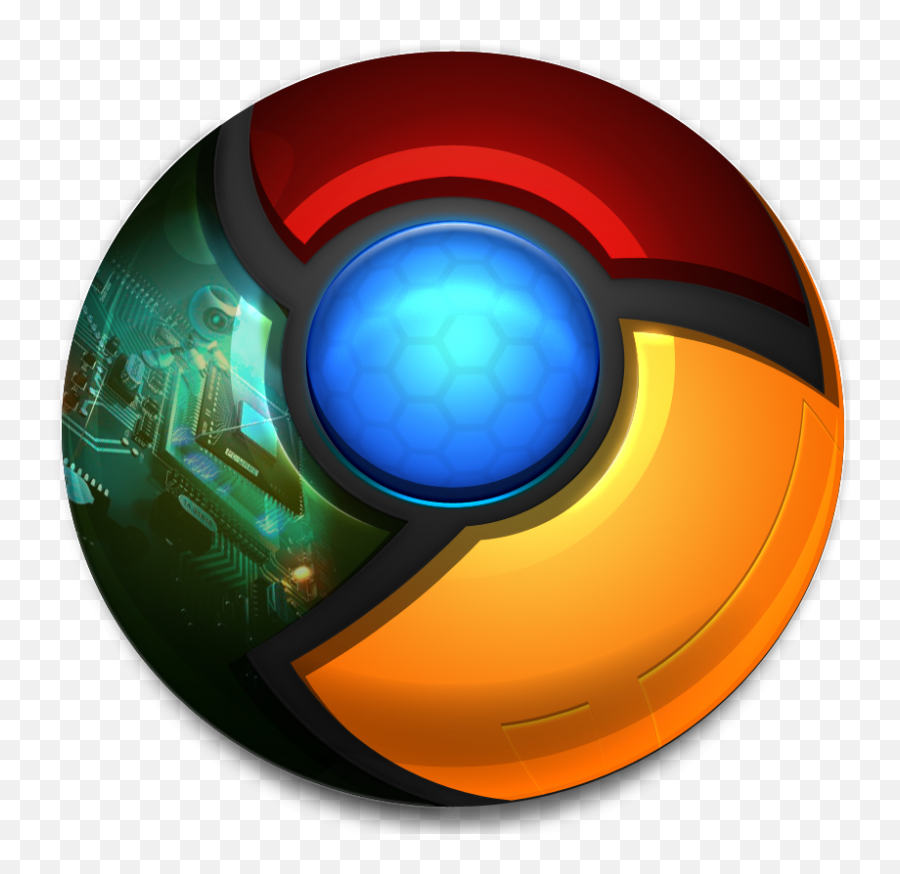Chrome Icon Png - Chrome Cool Icon Png Emoji,Google Chrome Logo