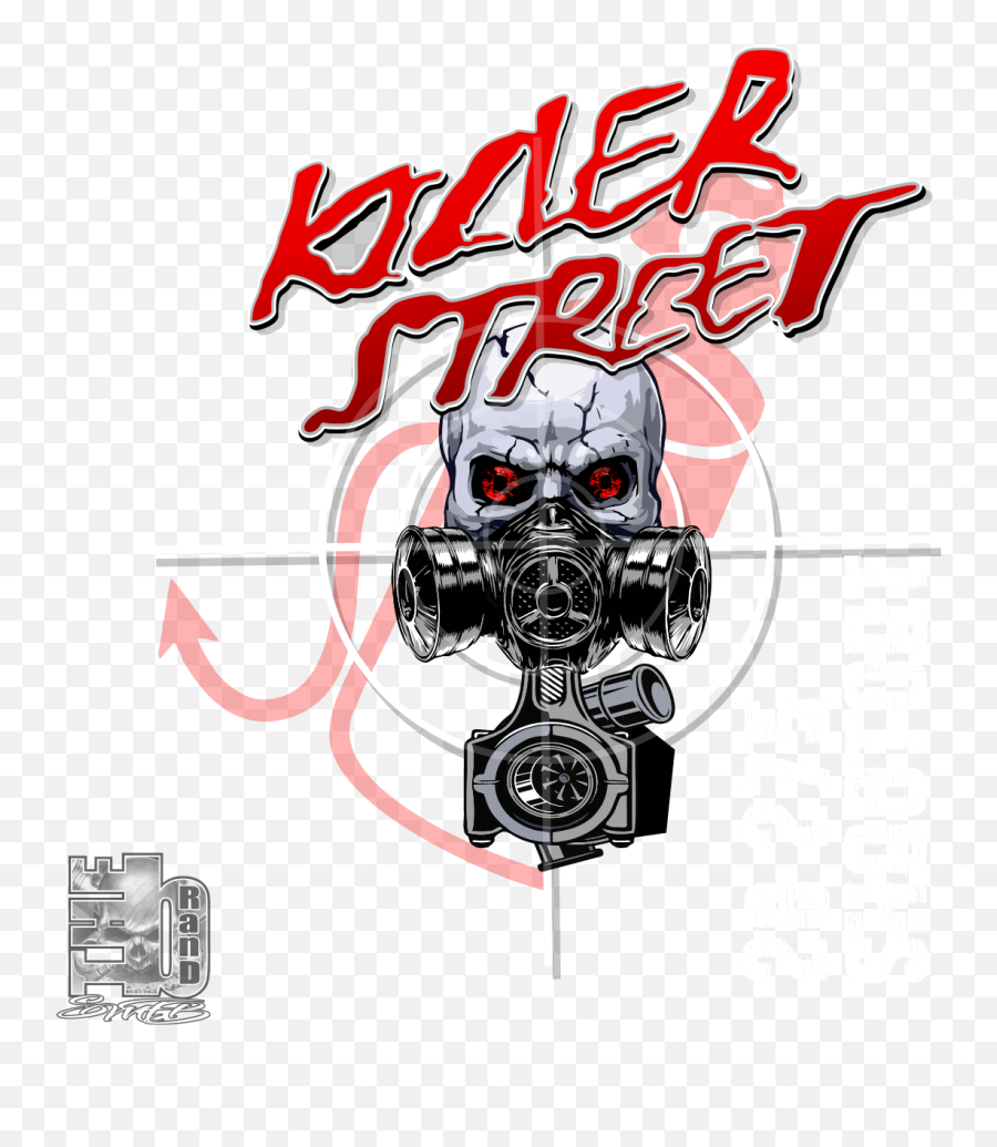 Killer Street - Dot Emoji,Gas Mask Logo
