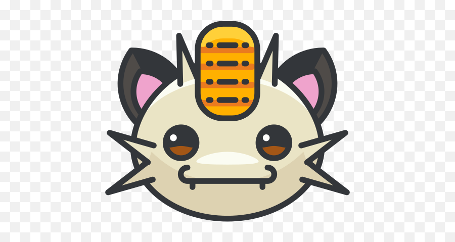 Go Meowth Pokemon Game Play Icon - Pokemon Icon Emoji,Meowth Png