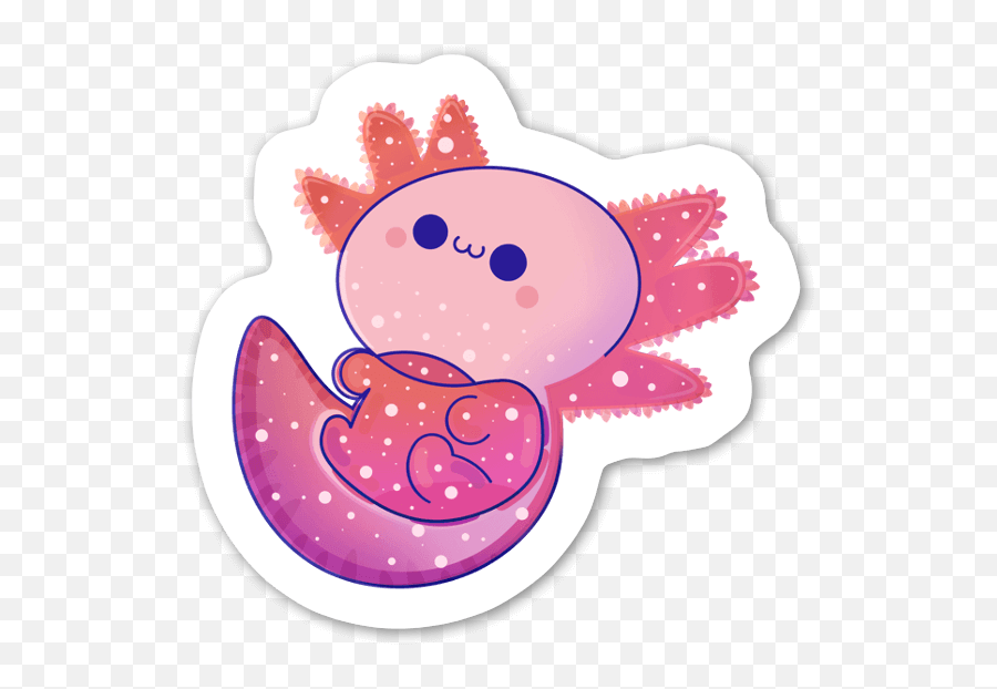 Rosa Axolotl - Happy Emoji,Axolotl Clipart