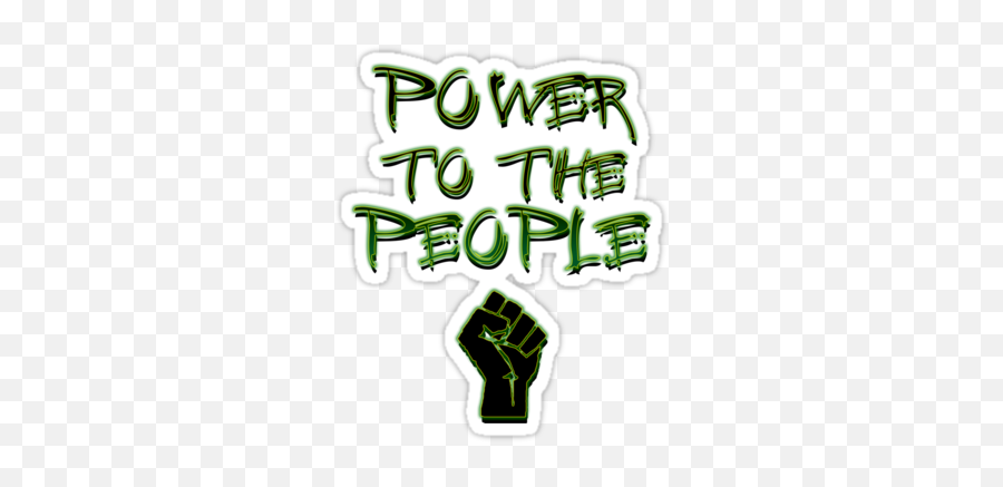Power To The People - Clip Art Democracy Emoji,We The People Clipart