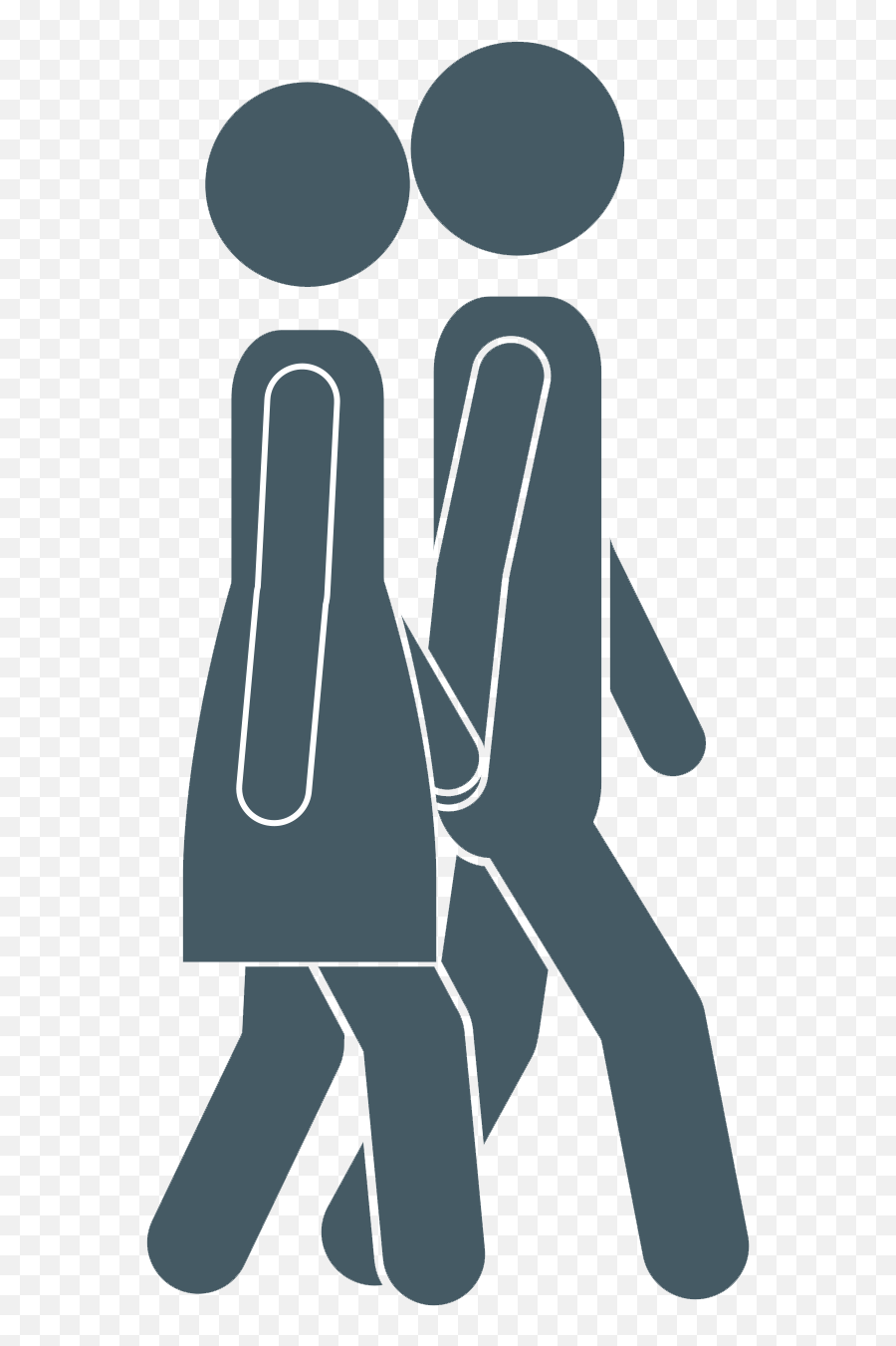 Save - Walking Man And Woman Graphic 1563x1563 Png Walking Man And Woman Icon Emoji,Woman Walking Clipart