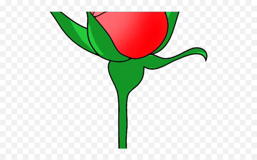 Rose Bush Clipart Simple Rose Emoji,Simple Rose Clipart