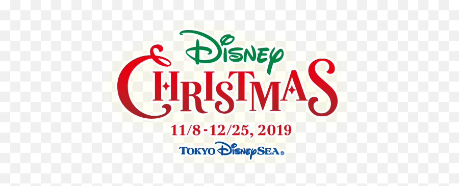 Disney Christmas At Tokyo Disneysea U2014 Tdrplans - Disney Christmas Logo Emoji,Christmas Logo