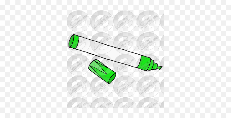Marker Picture For Classroom Therapy - Writing Implement Emoji,Marker Clipart