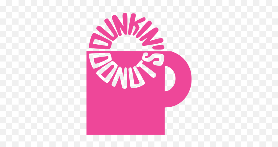 Dunkin - Logo Pink Dunkin Donuts Emoji,Dunkin Donuts Logo